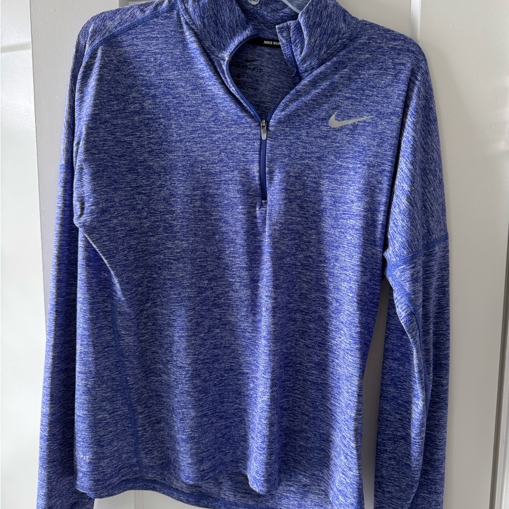 Nike Dri-FIT Heathered Blue Pullover